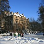 Schloß Seifersdorf im Winter