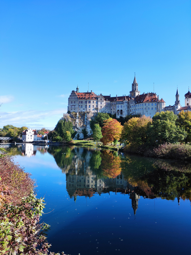 Schloss Sigmaringen im Herbst