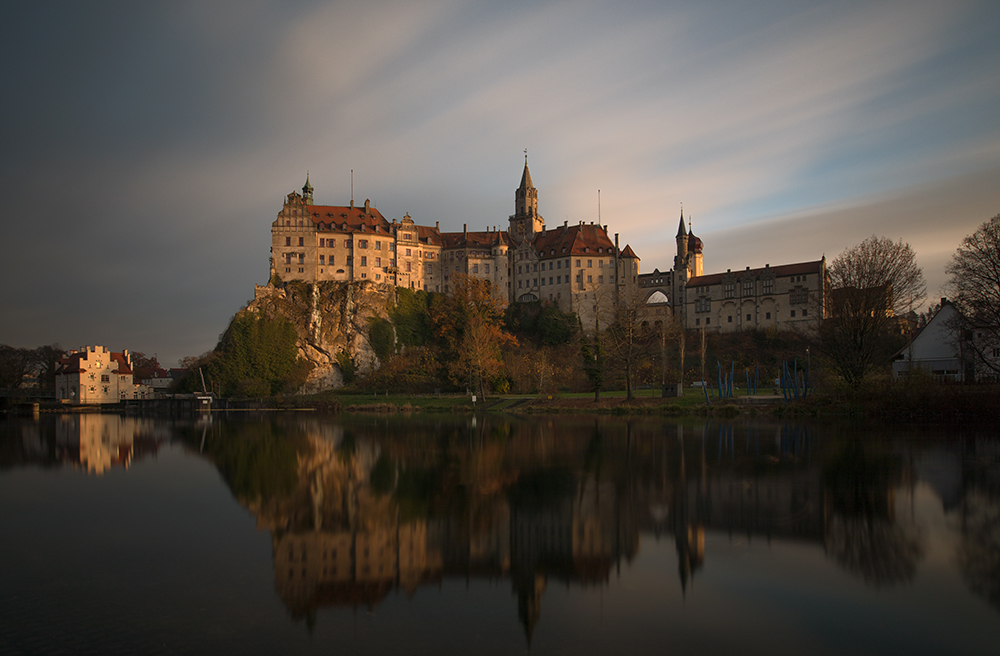 Schloß Sigmaringen in den letzten Sonnenstrahlen II