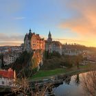 Schloß Sigmaringen in der Abendsonne