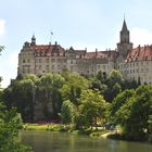 Schloss Sigmaringen , Nordwestansicht