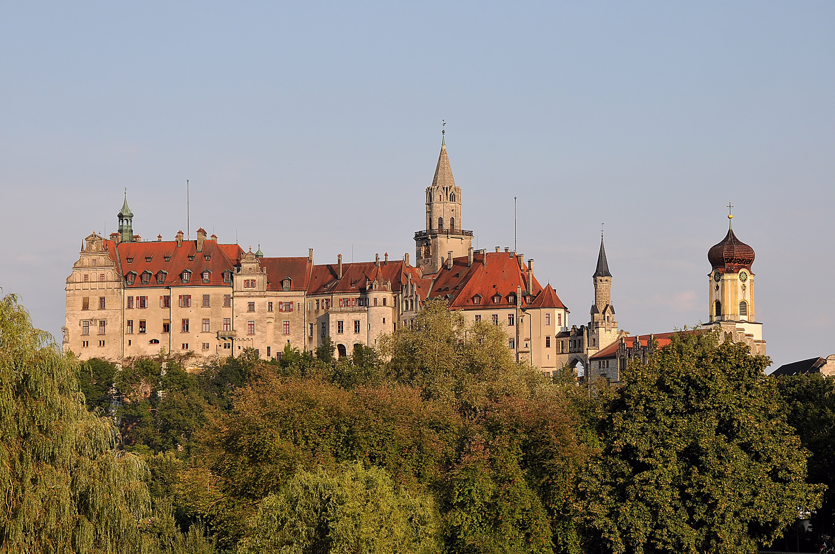 Schloss Sigmaringen Nordwestansicht