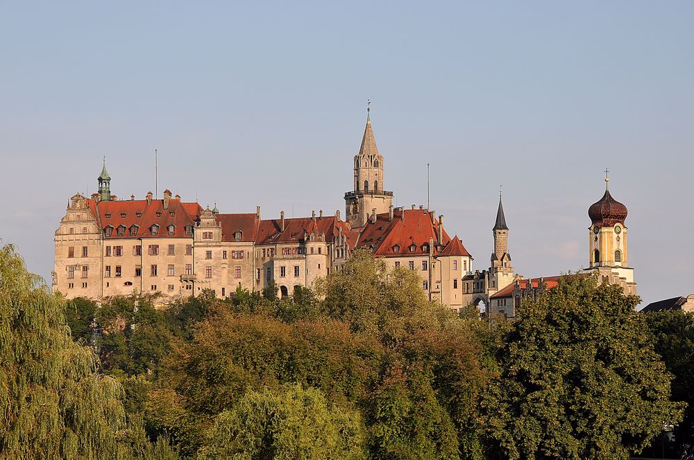 Schloss Sigmaringen Nordwestansicht