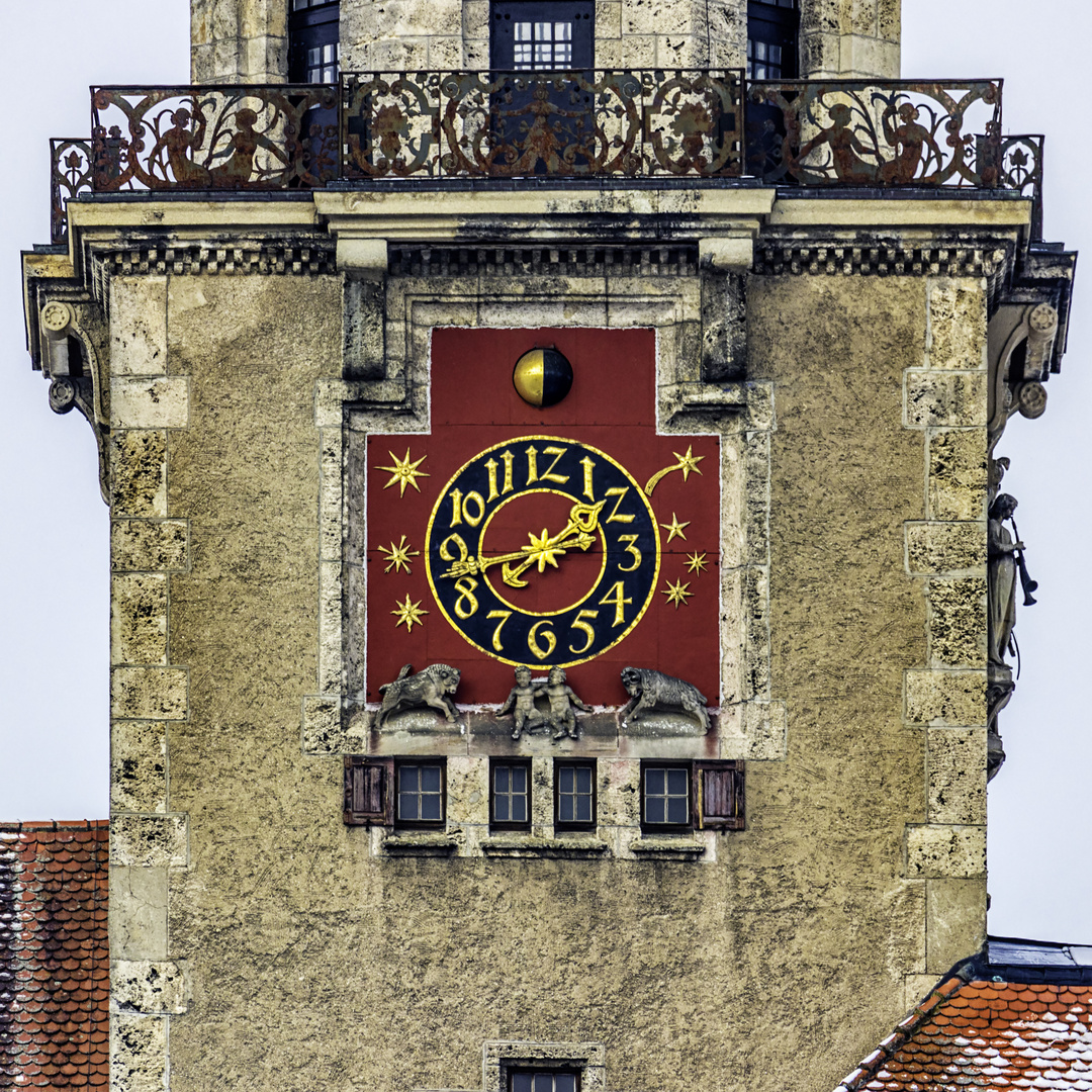 Schloss Sigmaringen Turmuhr 