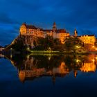 Schloss Sigmaringen zur blauen Stunde