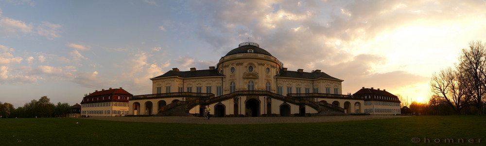 Schloss Solitude am Nachmittag