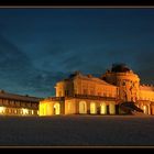 Schloss Solitude bei Kälte