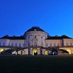 Schloss Solitude Stuttgart in der Abenddämmerung