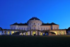 Schloss Solitude Stuttgart in der Abenddämmerung