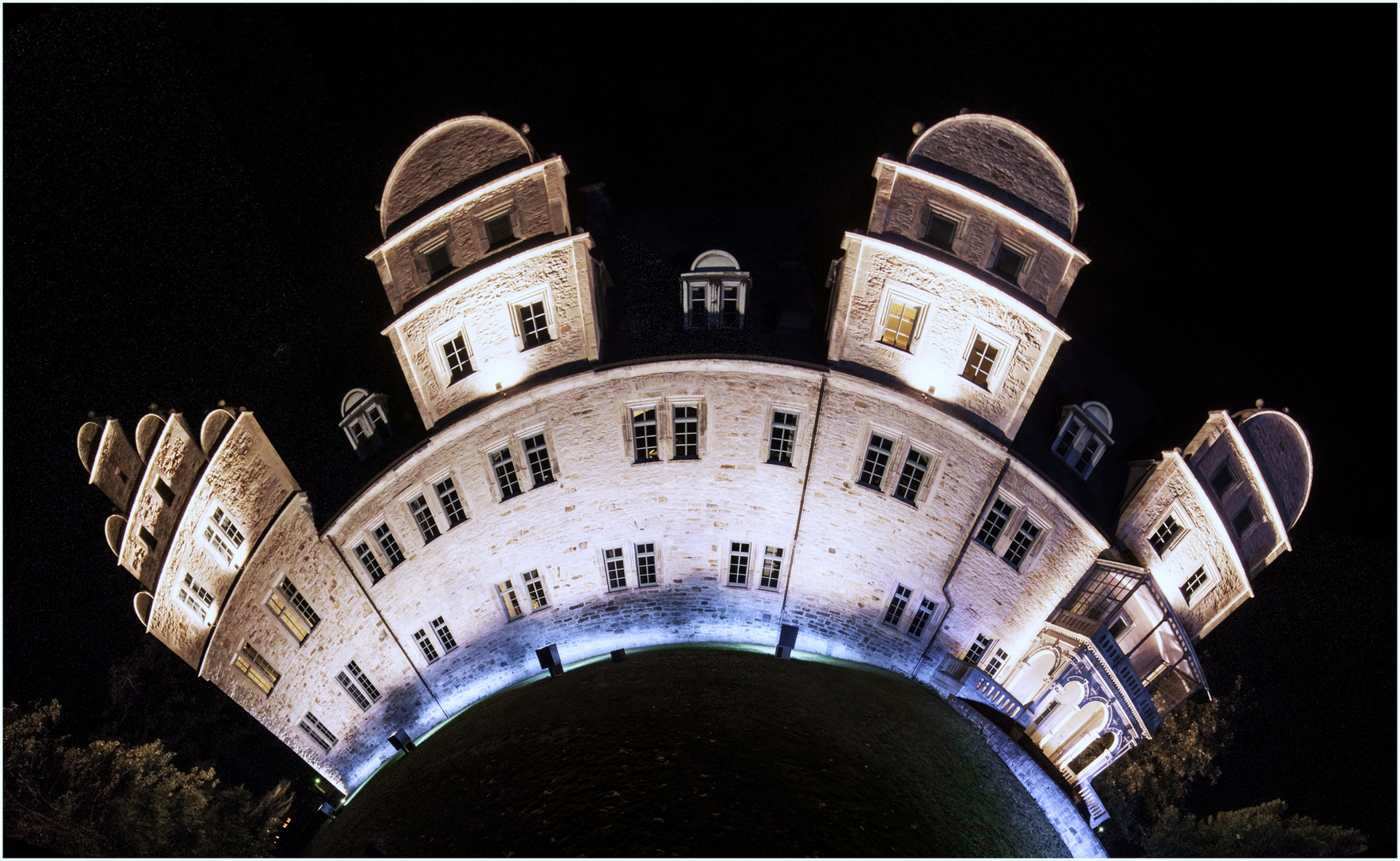 Schloß Stadthagen Panorama 2