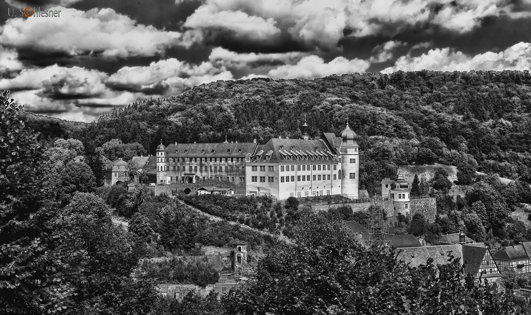 - Schloss Stolberg im Harz sw -