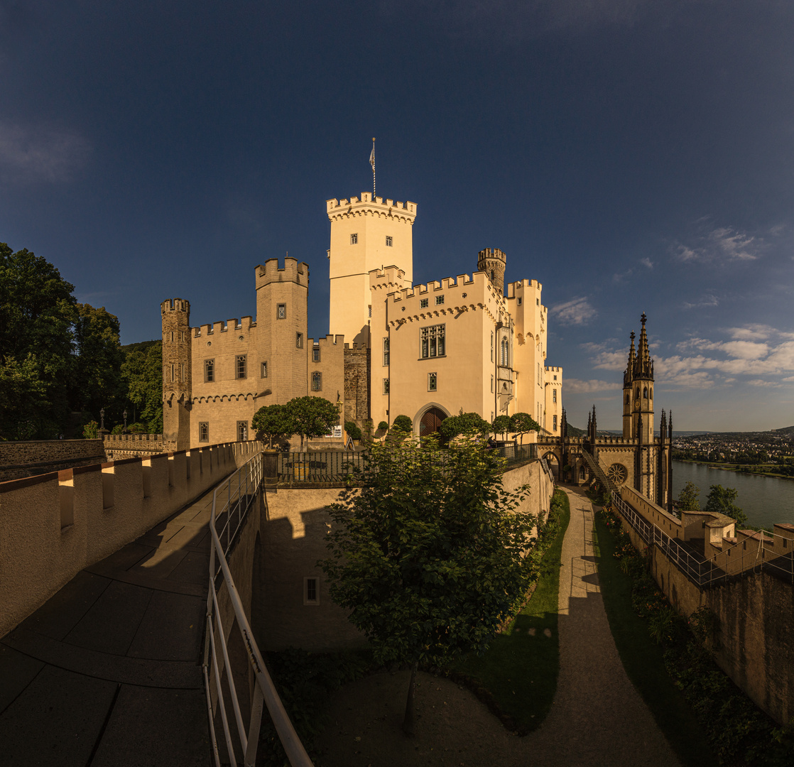 Schloss Stolzenfels Südseite