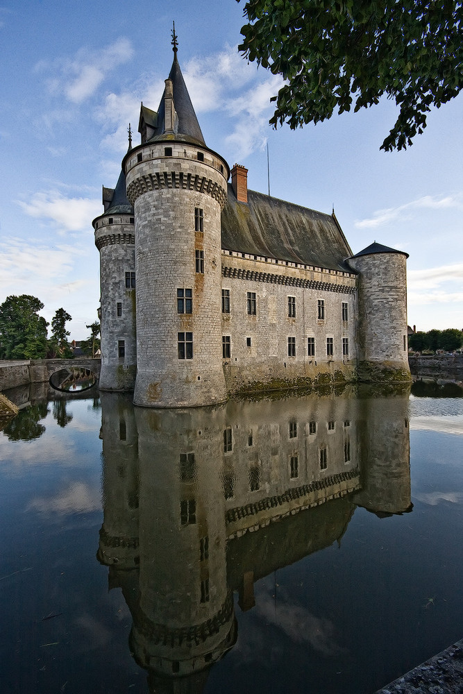 Schloss Sully an der Loire, Region Loiret, Frankreich
