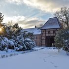 Schloss Sythen im Winter