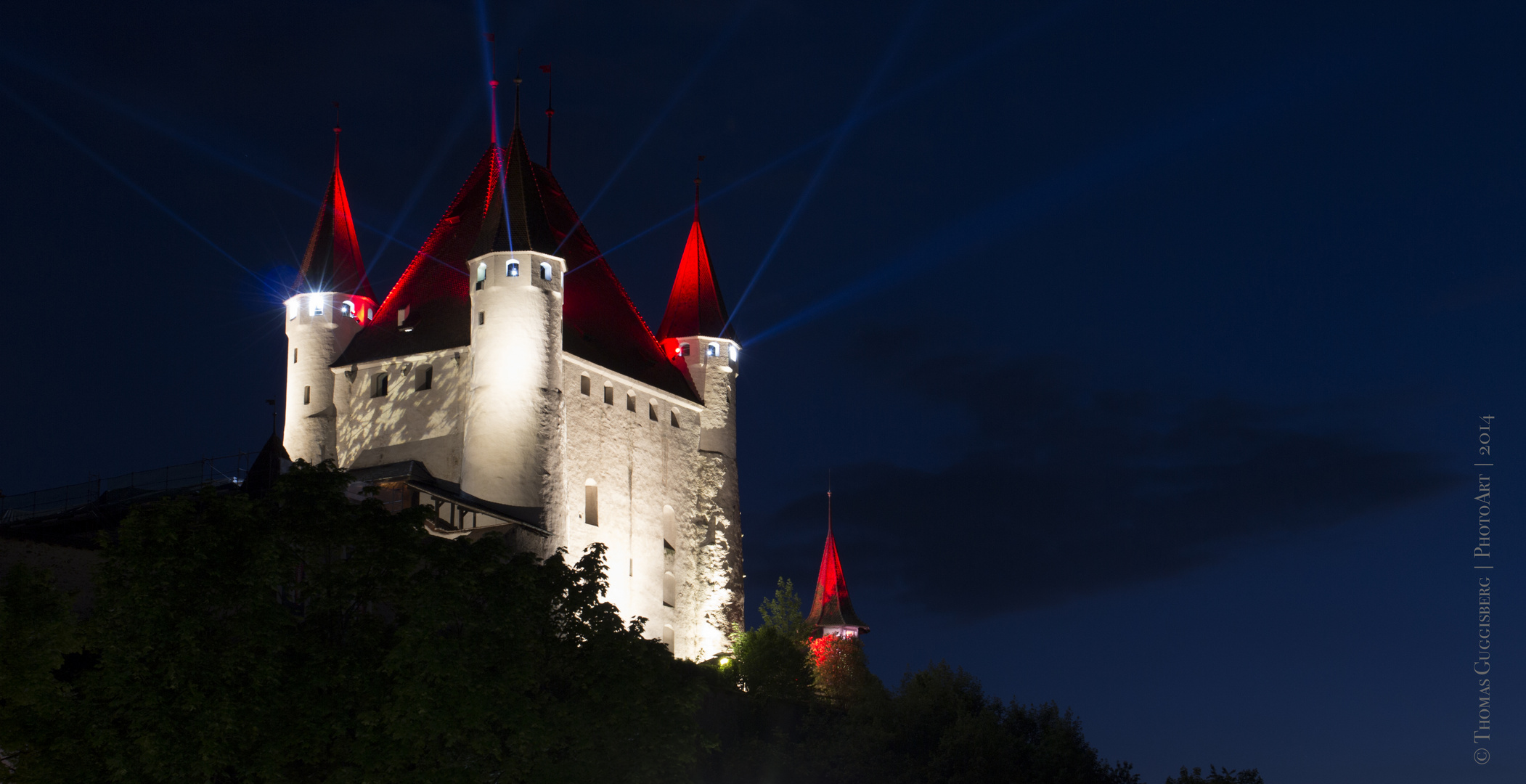 Schloss Thun @ Night 2