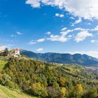 Schloß Tirol im Herbst