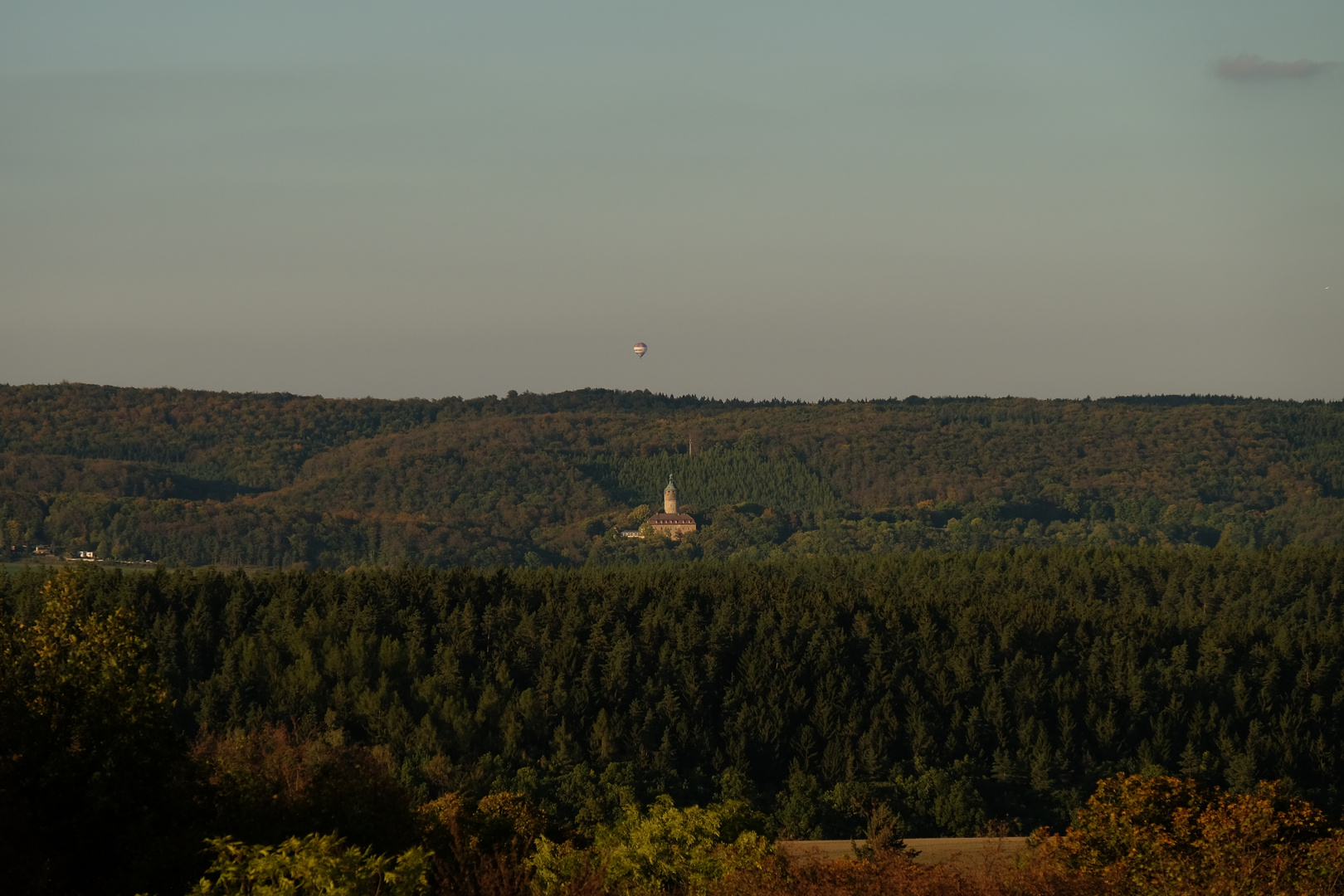 Schloß Tonndorf und Ballon