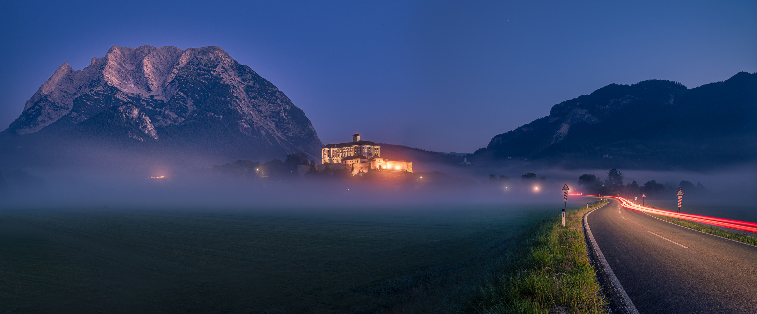 Schloss Trautenfels am Fuße des Grimming