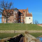 Schloss Ulrichshusen in der Märzsonne