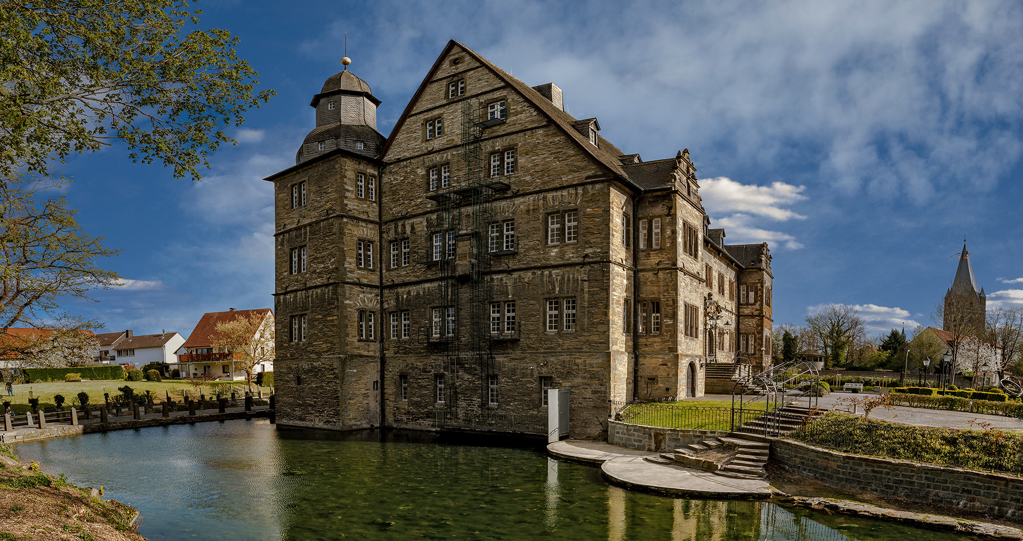 Schloss und Kirche in Erwitte 001