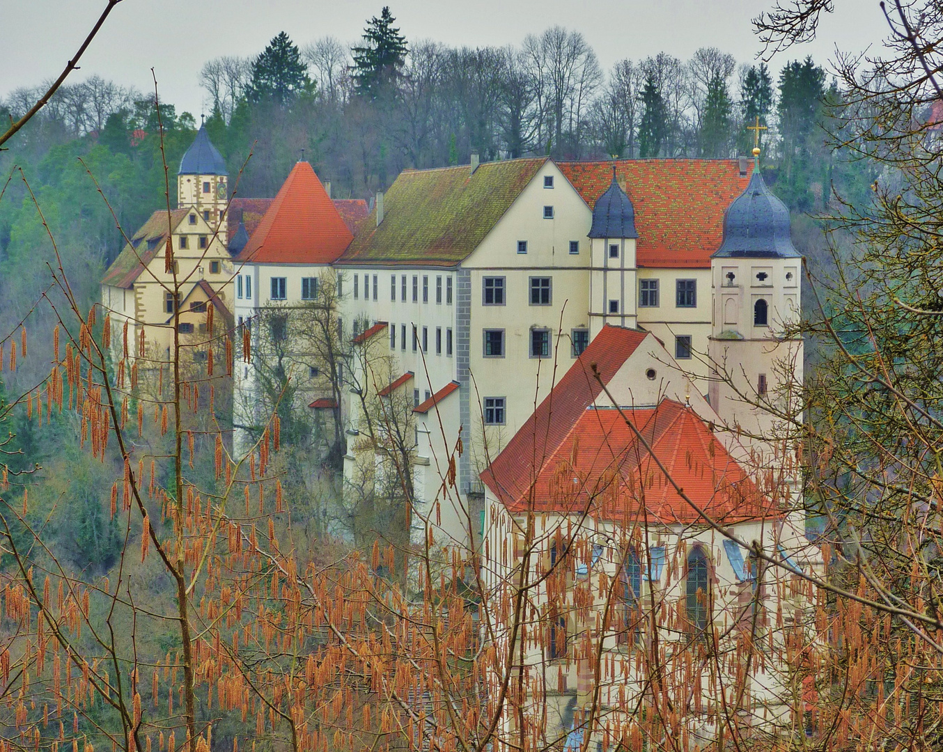 schloss und kirche in Haigerloch