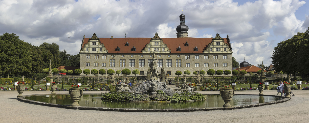 Schloss und Schlossgarten Weikersheim 1 Foto & Bild | architektur, schlösser & burgen ...