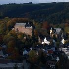 Schloß und Schloßkirche Schleiden im Herbst