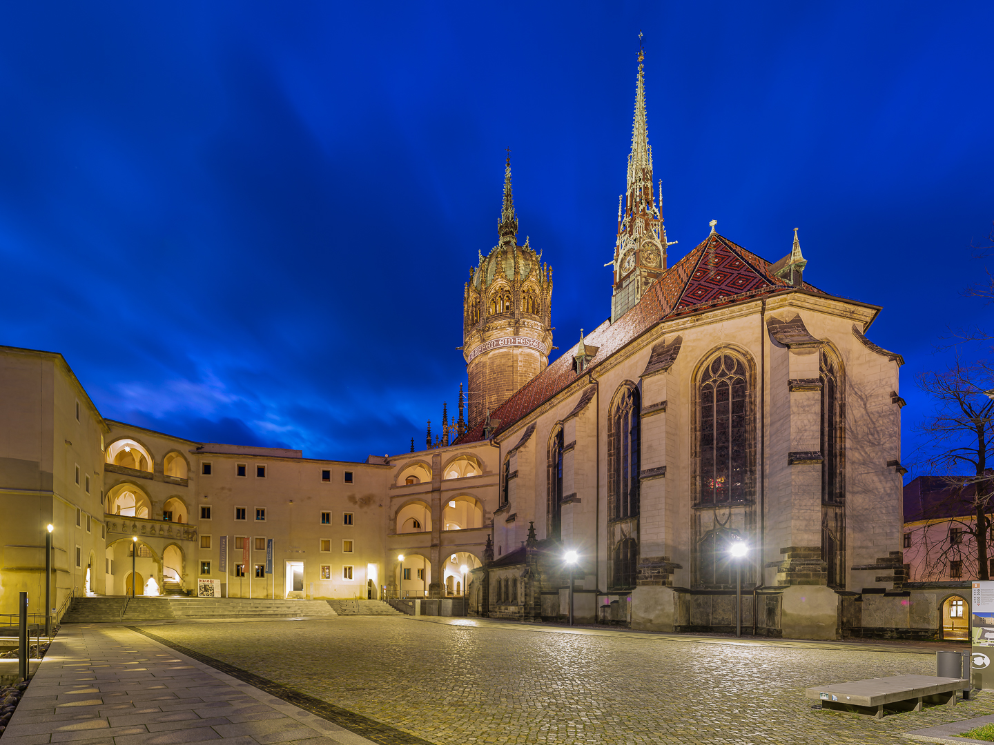 Schloss und Schlosskirche Wittenberg in Sachsen-Anhalt (2)