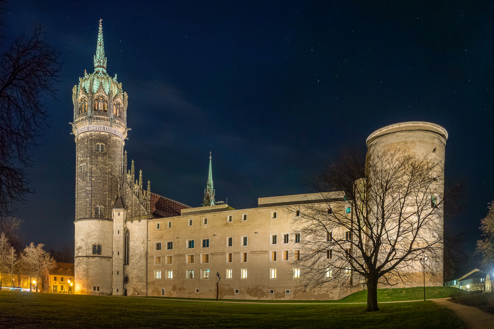 Schloss und Schlosskirche Wittenberg in Sachsen-Anhalt