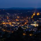 Schloss und Stadt Marburg....