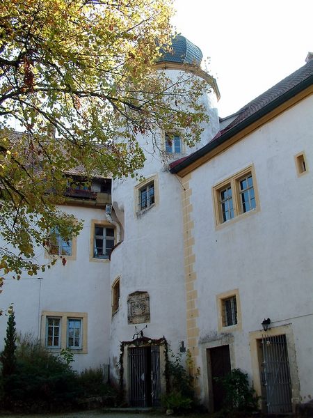 Schloss Unteraufsess - Innenhof