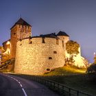 Schloss Vaduz in der Nacht