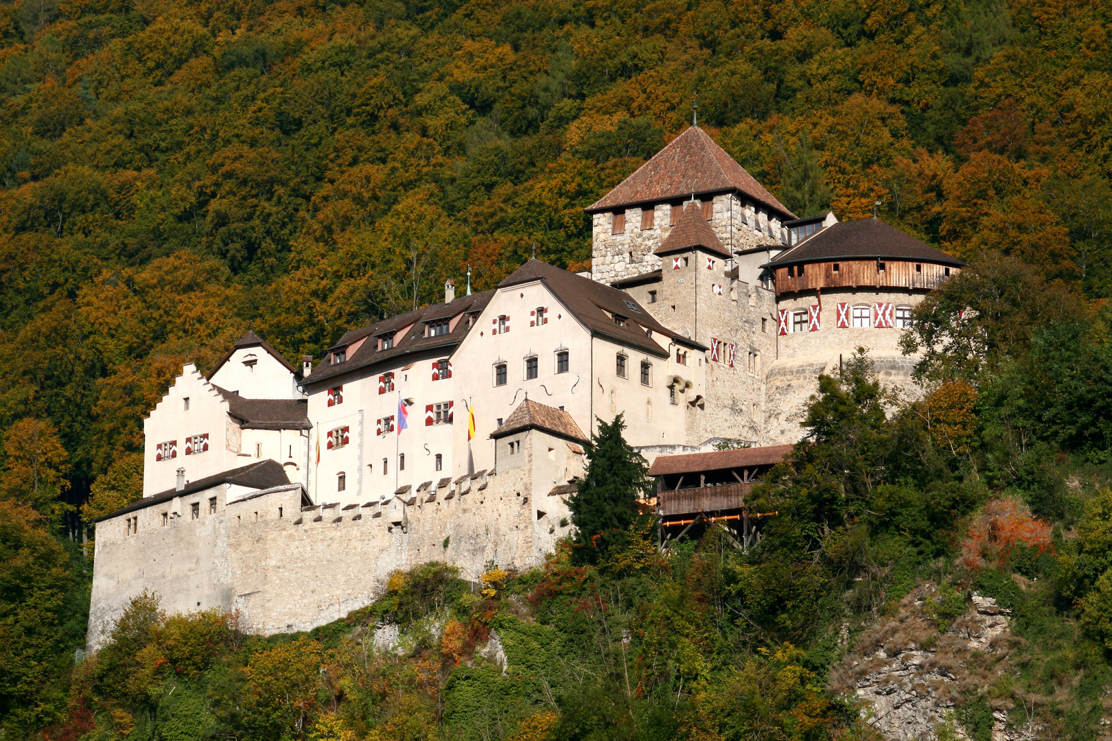 Schloss Vaduz in Liechtenstein