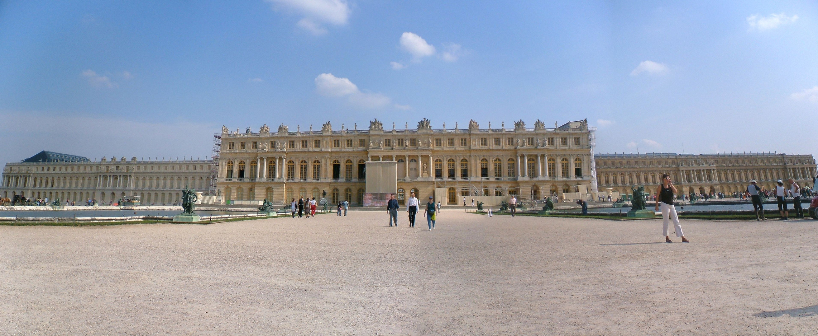 Schloss Versailles als Panorama-Foto