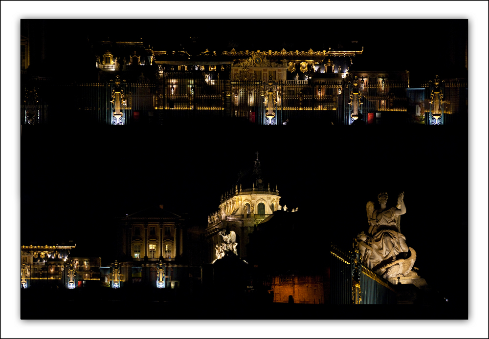 Schloss Versailles bei Nacht