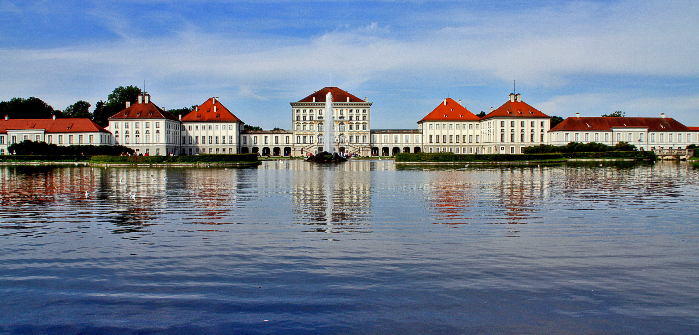 Schloss verspiegelt......