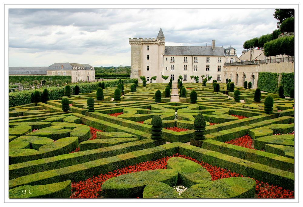 SCHLOSS VILLANDRY AN DER LOIRE