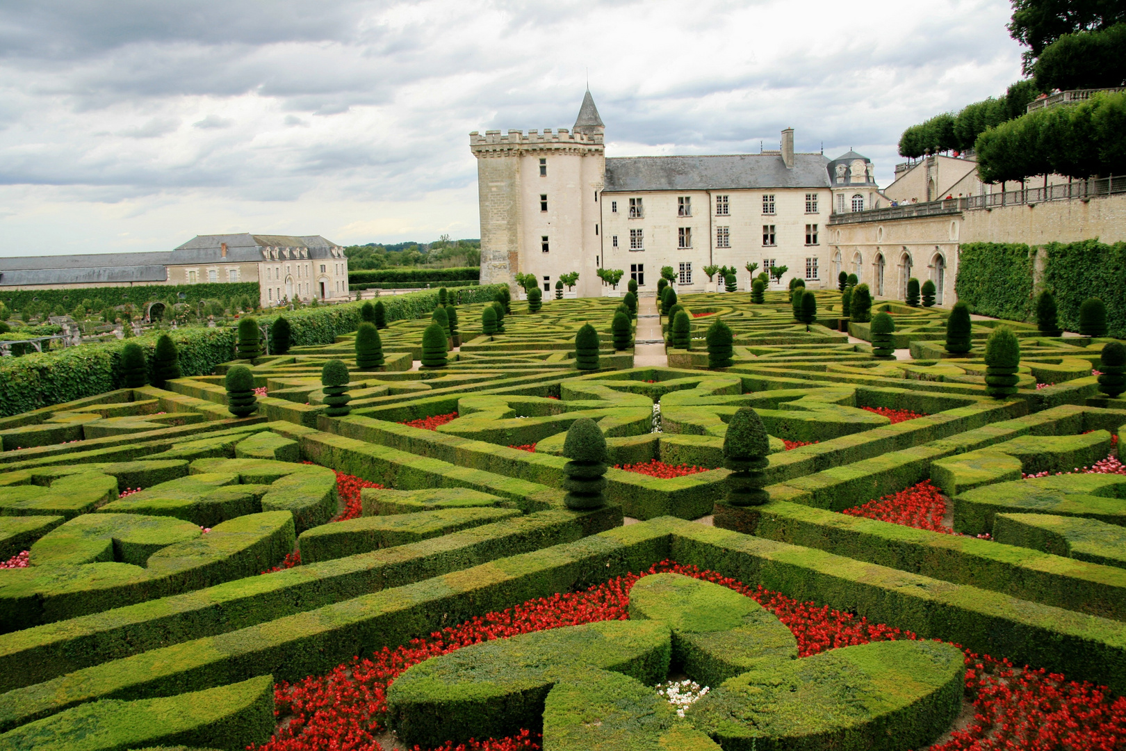 Schloss Villandry an der Loire