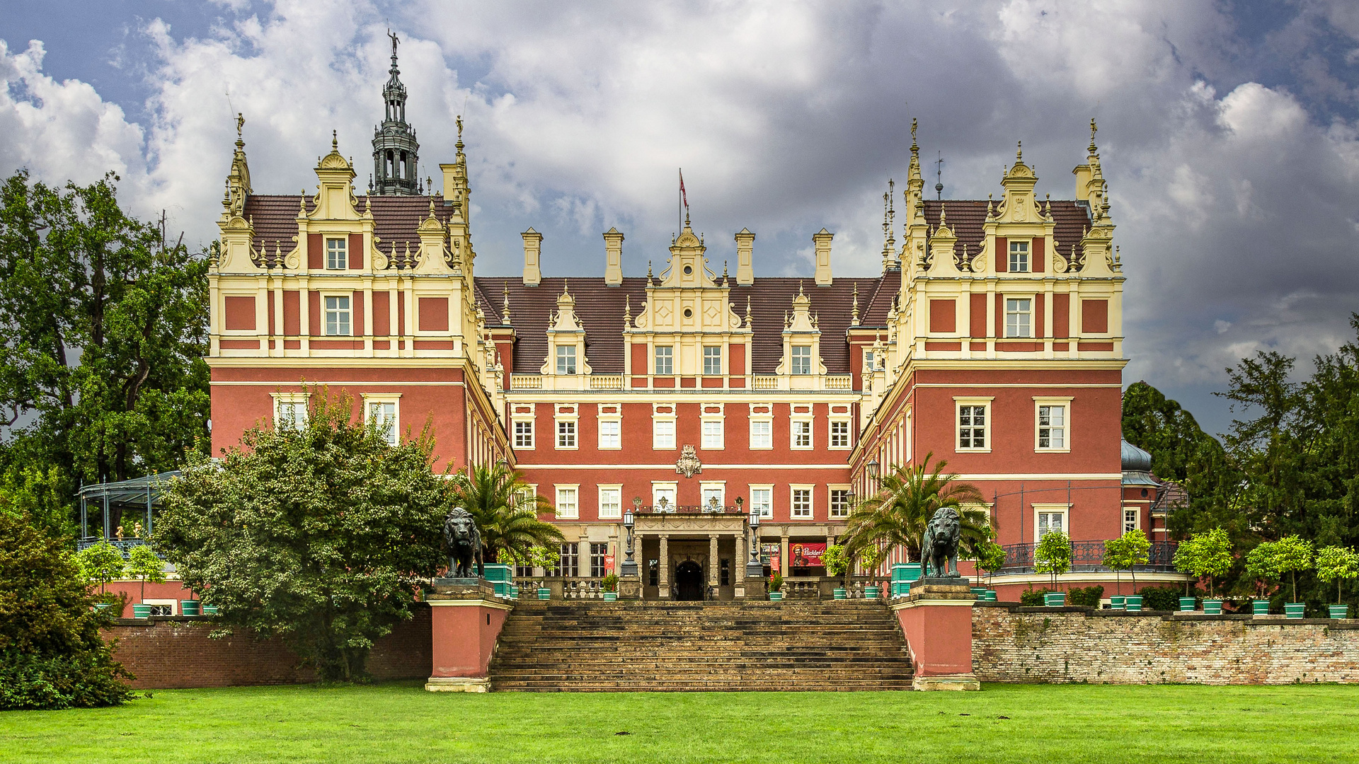 SCHLOSS VON FÜRST PÜCKLER Foto & Bild park, brandenburg, schloss