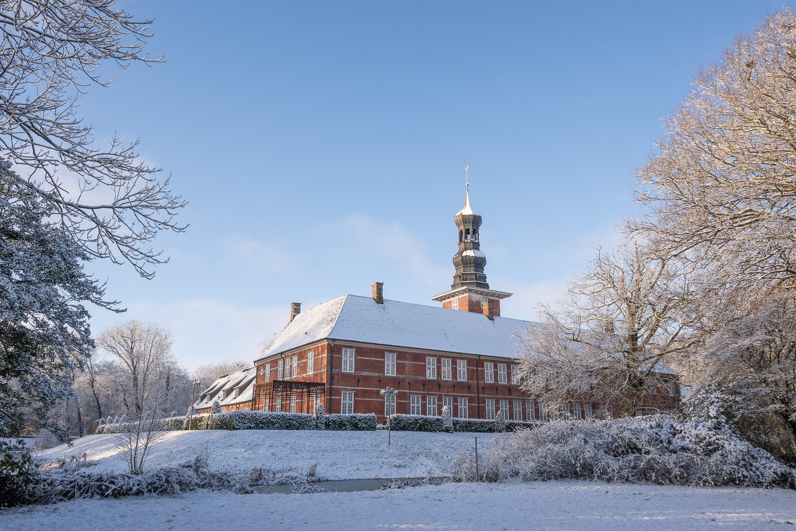 Schloss vor Husum im Winter