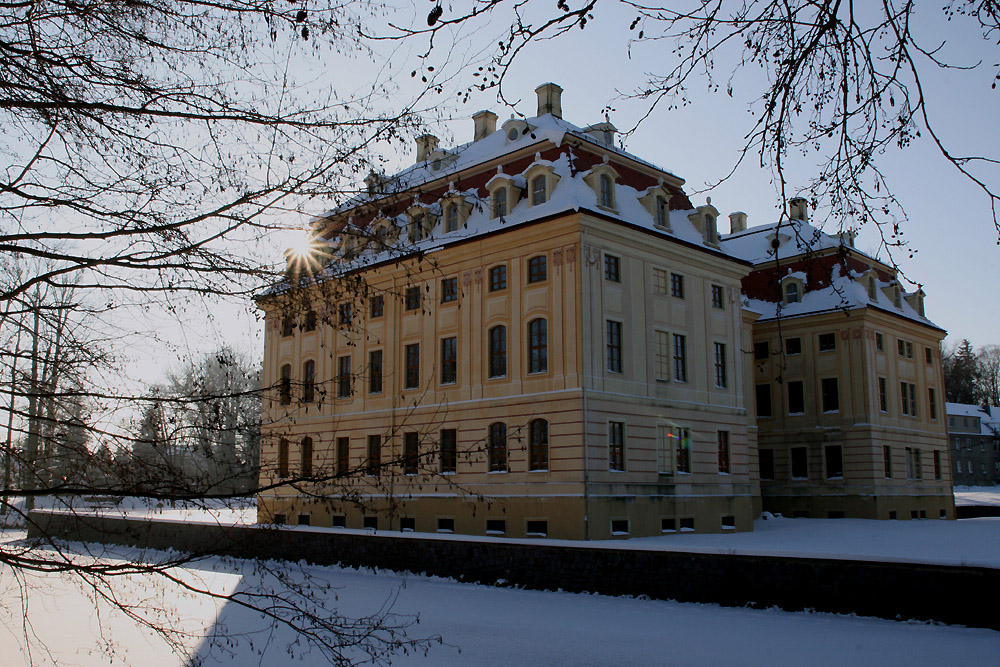 Schloß Wachau im Winter