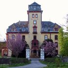 Schloß Wachendorf am frühen Morgen des 1. Mai 2008