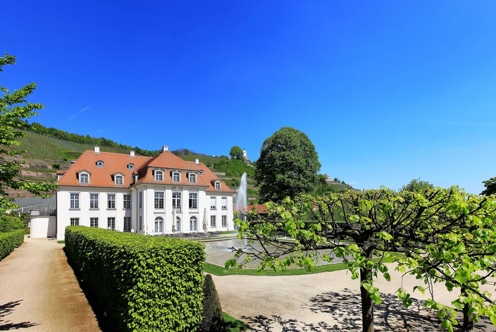 Schloss Wackerbarth, Jacobstein und Mätressenschlösschen