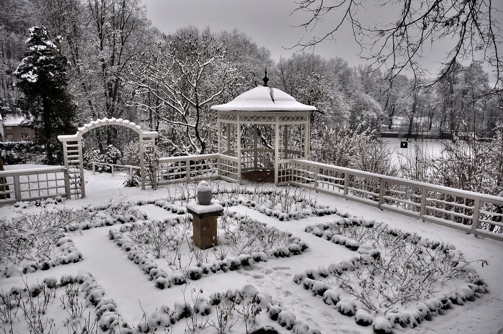 ..........::::::::::::::::::: Schloss Waldenburg im Schnee / Sachsen ::::::::::::::::::..........