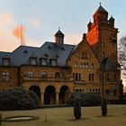 Schloss Waldthausen im Sonnenuntergang I