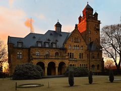 Schloss Waldthausen im Sonnenuntergang I