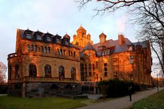 Schloss Waldthausen im Sonnenuntergang II