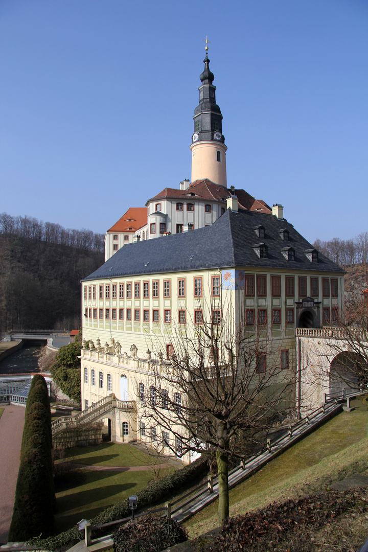 Schloss Weesenstein - Seitenansicht