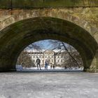 Schloss-Weiher im Winter