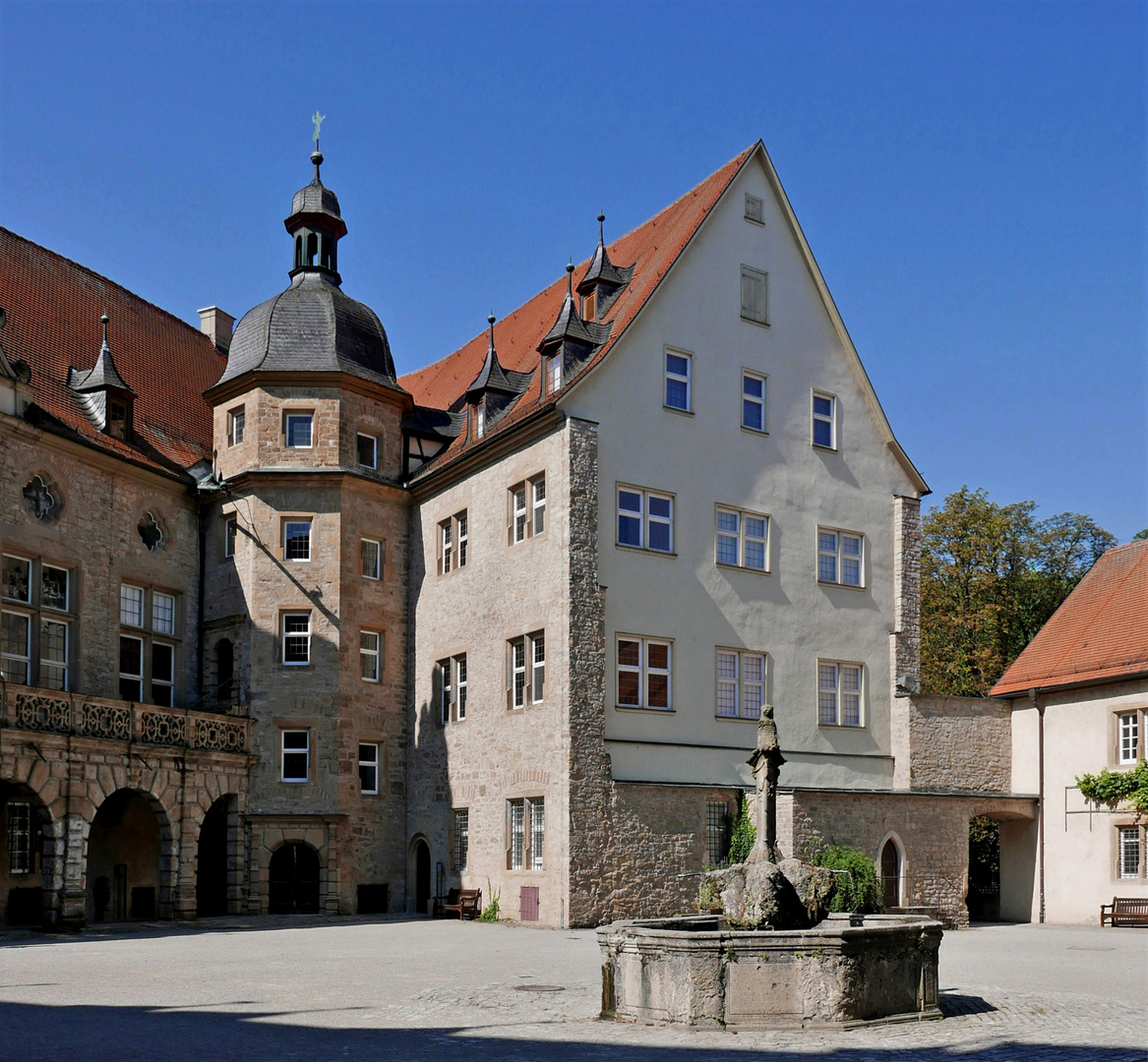 Schloss Weikersheim, Innenhof.